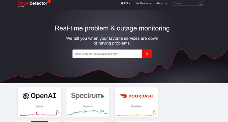 سایت DownDetector