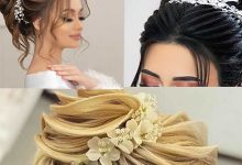 آموزش شینیون خطی جلوی سر