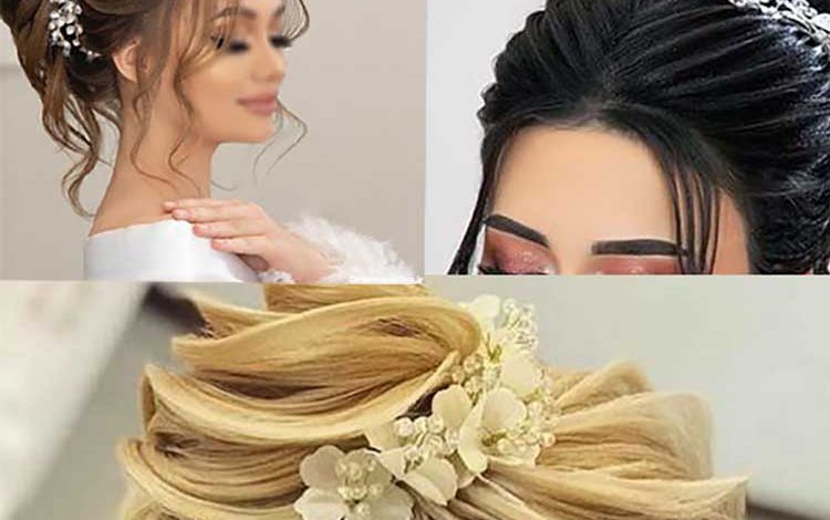 آموزش شینیون خطی جلوی سر